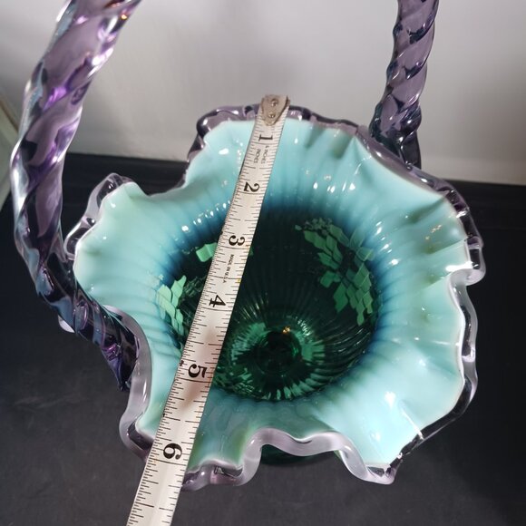 Fenton Art Glass-New Century XXI Collection Multiple Signature - Picture 9 of 10